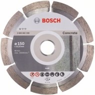 Bosch Diamantový kotúč 150mm Standard for Concrete 2608602198 - cena, srovnání
