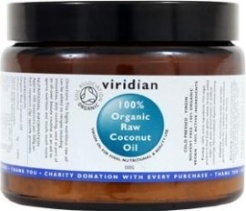 Viridian 100% Organický kokosový olej 500g