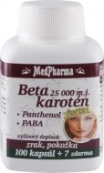 MedPharma Beta Karotén 25.000 107tbl - cena, srovnání