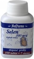 MedPharma Selén 100mcg 107tbl - cena, srovnání