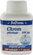 MedPharma Chróm Pikolinát 200mcg 107tbl - cena, srovnání