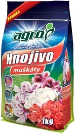 Agro CS Organicko-minerálne hnojivo na muškáty 1kg
