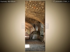 Hradná valená klenba s lunetami 314A_1J