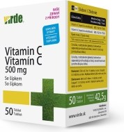 Virde Vitamín C so šípkami 50tbl - cena, srovnání