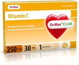 Dr. Max Pharma Vitamín C 250mg 30tbl