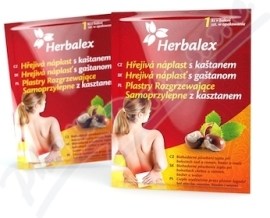 Quantec Herbalex Hrejivá náplasť s gaštanom 1ks