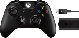 Microsoft Xbox One Wireless Controller + Play Charge Kit