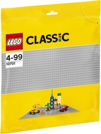 Lego Classic - Sivá podložka na stavanie 10701