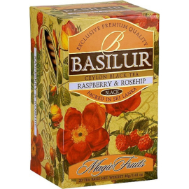 Basilur Malina & Šípka 20x2g