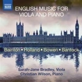 Sarah-Jane Bradley, Christian Wilson - English Music for Viola and Piano