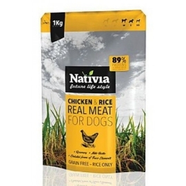 Nativia Real Meat Chicken & Rice 1kg