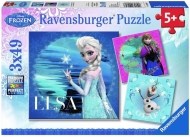 Ravensburger Ladové kráľovstvo Elsa - 3x49 - cena, srovnání