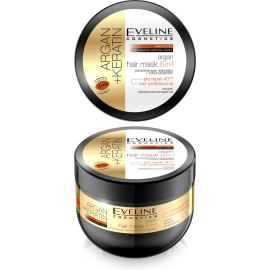 Eveline Cosmetics Argan + Keratin Hair Mask 8in1 500ml