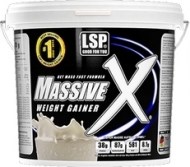 LSP Sports Nutrition Massive X Weight Gainer 4000g - cena, srovnání