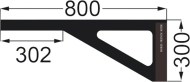 Uni-Max uholník 80