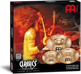Meinl Classics Custom Extreme Metal Matched Cymbal Set