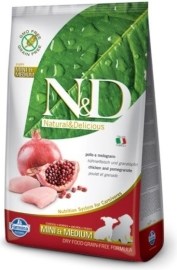 ND Grain Free Dog Puppy S/M Chicken&Pomegranate 0.8kg