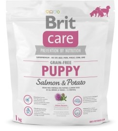 Brit Care Dog Grain-free Puppy Salmon & Potato 1kg
