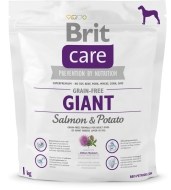 Brit Care Dog Grain-free Giant Salmon & Potato 1kg - cena, srovnání