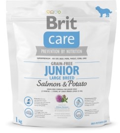 Brit Care Dog Grain-free Junior LB Salmon & Potato 1kg