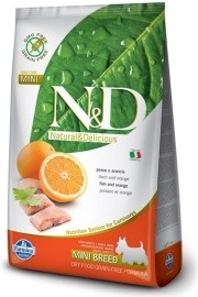 ND Grain Free Dog Adult Mini Fish & Orange 0.8kg