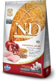 ND Low Grain Dog Adult Chicken & Pomegranate 2.5kg