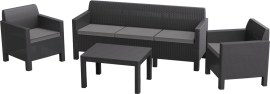 Allibert Orlando 3 Seat Sofa