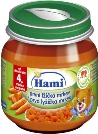 Nutricia Hami Príkrm prvá lyžička mrkva 125g