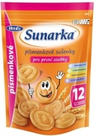 Hero Sunarka Písmenkové sušienky pre prvé zúbky 150g