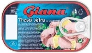 Goral Giana Tresčia pečeň vo vlastnom oleji 115g - cena, srovnání