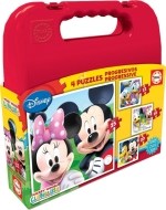 Educa Disney Mickey Mouse Club House 16505 4v1 - cena, srovnání