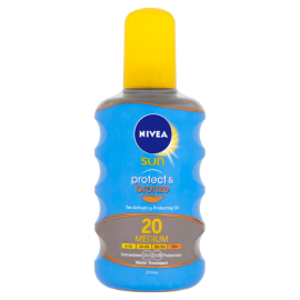 Nivea Sun Protect & Bronze Oil Spray SPF20 200ml