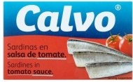 Calvo Conservas Sardinky v paradajkovej omáčke 120g
