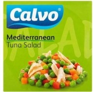 Calvo Conservas Stredomorský šalát s tuniakom 150g - cena, srovnání