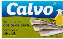 Calvo Conservas Sardinky v olivovom oleji 120g