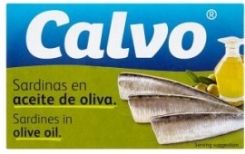 Calvo Conservas Sardinky v olivovom oleji 120g