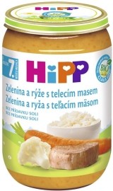 Hipp Zelenina a ryža s teľacím mäsom 220g