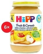 Hipp Bio jablká a banány s detskými keksami 190g - cena, srovnání