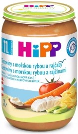 Hipp Jemné cestoviny s morskou rybou a rajčinami 220g