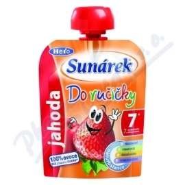 Hero Sunárek Do Ručičky S jahodami 90g