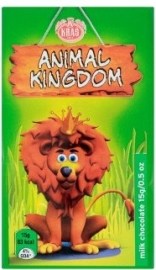 Kraš Animal kingdom mliečna čokoláda 15g