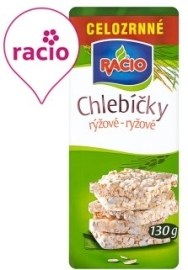 Racio Chlebíčky ryžové 130g