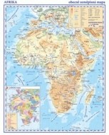 Afrika Obecně zeměpisná mapa - cena, srovnání