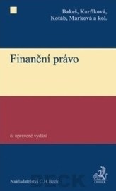 Finanční právo, 6. upravené vydání