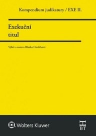 Kompendium judikatury - Exekuční titul