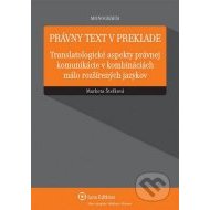 Právny text v preklade - cena, srovnání