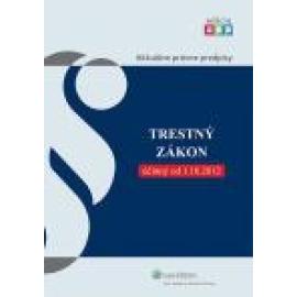 Trestný zákon účinný od 1.10.2012