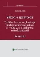Zákon o správcoch - cena, srovnání