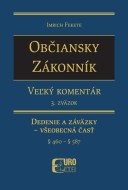 Občiansky zákonník. Veľký komentár 3. zväzok - cena, srovnání