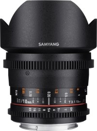 Samyang 10mm T3.1 VDSLR ED AS NCS CS Canon